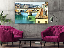 Obraz Ponte Vecchio Florencia 1781